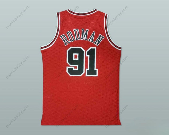CUSTOM ANY Name Number DENNIS RODMAN N KOREA BASKETBALL JERSEY Top Stitched S-6XL