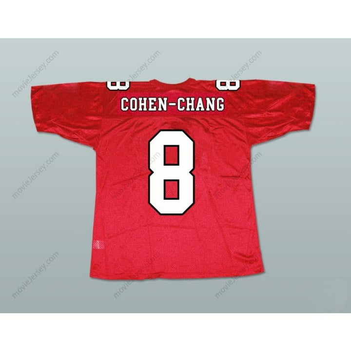 CUSTOM ANY Name Number TINA COHEN-CHANG 8 WILLIAM MCKINLEY HIGH SCHOOL Football Jersey Top Stitched S-6XL