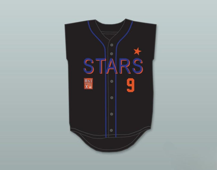 Custom Any Name Number RYAN REYNOLDS 9 STARS SOFTBALL JERSEY 10TH ANNUAL ROCK 'N JOCK SOFTBALL CHALLENGE 1999 Top Stitched S-6XL