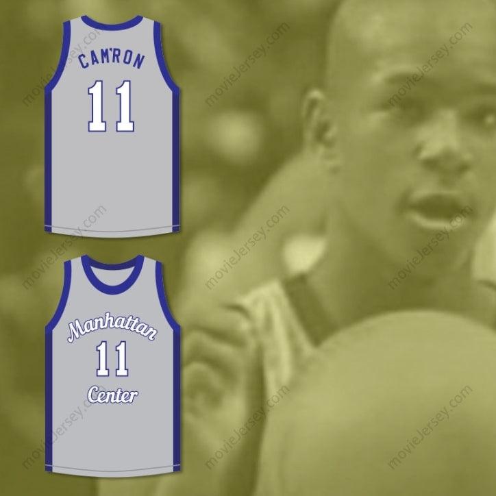 CUSTOM ANY Name Number RAPPER CAM'RON 11  CENTER RAMS BASKETBALL JERSEY Top Stitched S-6XL