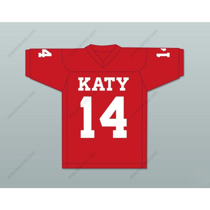 CUSTOM ANY Name Number ANDY DALTON 14 KATY HIGH SCHOOL TIGERS FOOTBALL JERSEY Top Stitched S-6XL