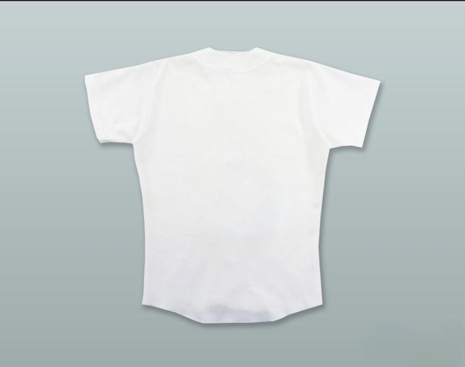 Custom Any Name Number HAGIWARA JAPAN WHITE BASEBALL JERSEY Top Stitched S-6XL