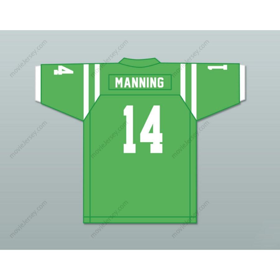 CUSTOM Name VERSION ELI MANNING 14 ISIDORE NEWMAN HIGH SCHOOL FOOTBALL JERSEY Top Stitched S-6XL