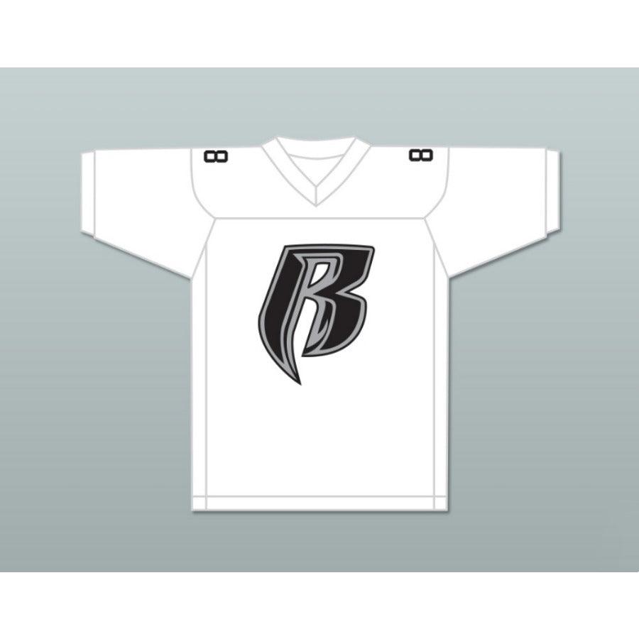 CUSTOM ANY Name Number THE LOX ROUGH RYDERS 88 SILVER Football Jersey Top Stitched S-6XL
