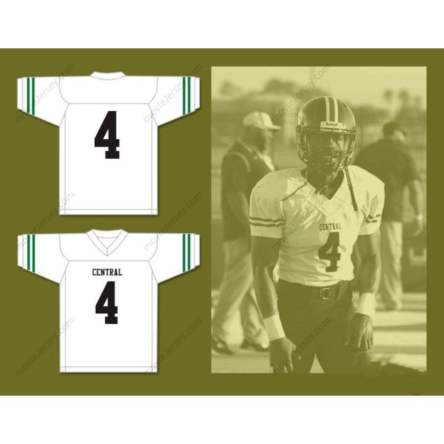CUSTOM ANY Name Number JAMES COOK 4 MIAMI CENTRAL SENIOR HIGH SCHOOL ROCKETS Football Jersey Top Stitched S-6XL