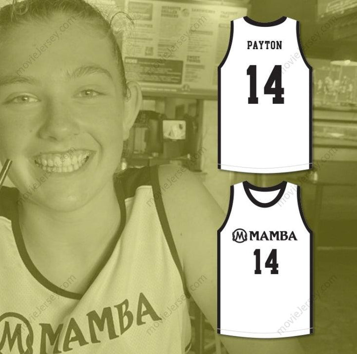 CUSTOM ANY Name Number PAYTON 14 MAMBA BALLERS WHITE BASKETBALL JERSEY Top Stitched S-6XL