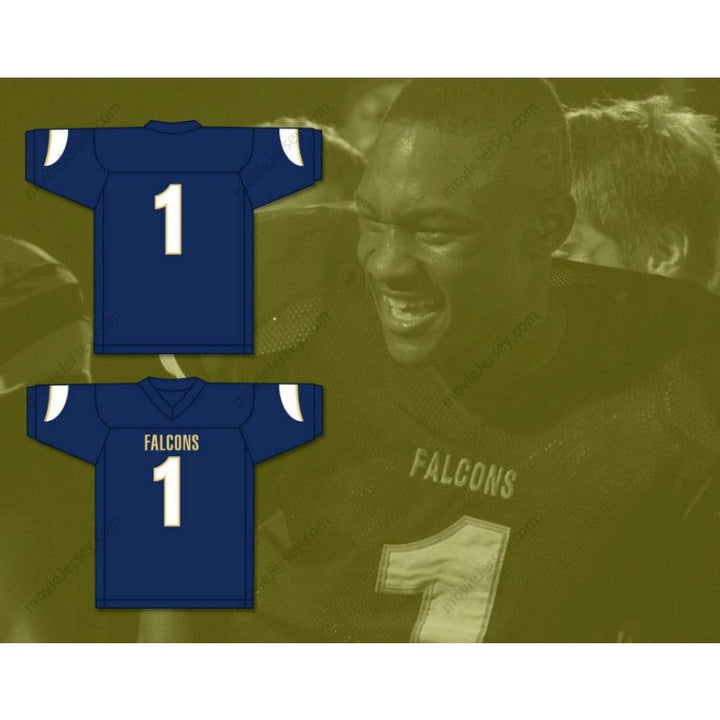CUSTOM ANY Name Number STEFON DIGGS 1 OUR LADY OF GOOD COUNSEL HIGH SCHOOL FALCONS Football Jersey Top Stitched S-6XL