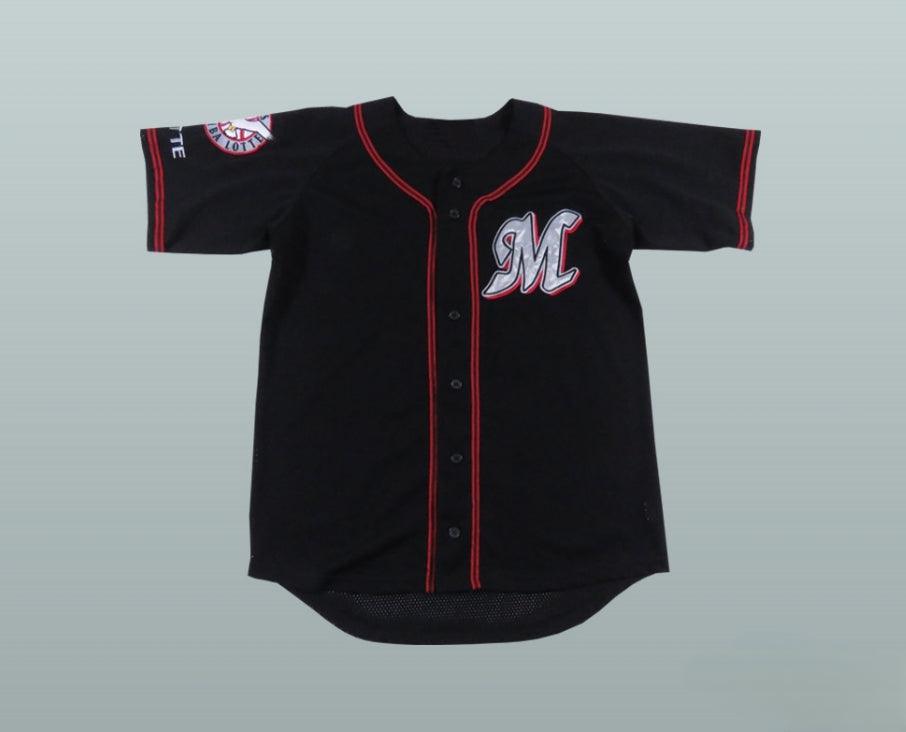 Custom Any Name Number CHIBA LOTTE MARINES BLACK BASEBALL JERSEY WITH PATCH Top Stitched S-6XL