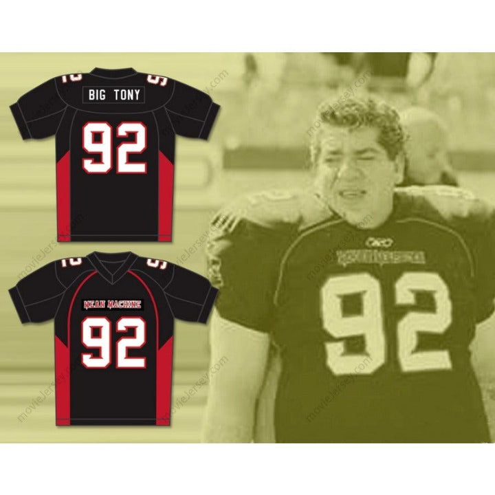CUSTOM ANY Name Number JOEY DIAZ 92 ANTHONY BIG TONY COBIANCO MEAN MACHINE CONVICTS Football Jersey Top Stitched S-6XL