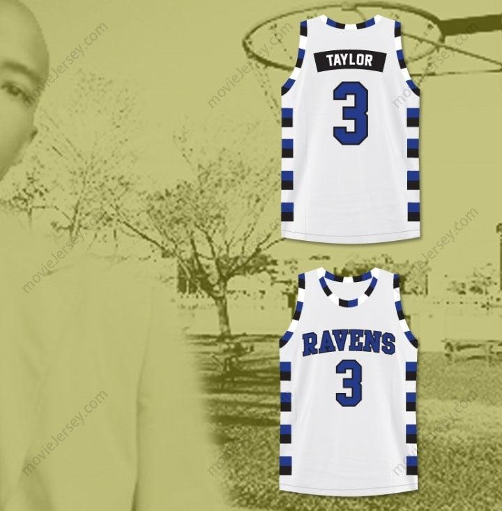 CUSTOM ANY Name Number ANTWON SKILLS TAYLOR 3 ONE TREE HILL RAVENS BASKETBALL JERSEY STITCH SEWN Top Stitched S-6XL