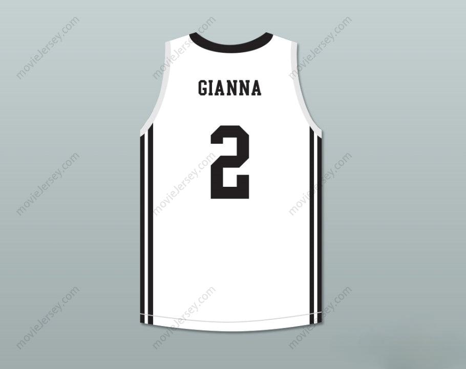 CUSTOM ANY Name Number  GIANNA 2 MAMBA BALLERS WHITE BASKETBALL JERSEY VERSION 3 Top Stitched S-6XL