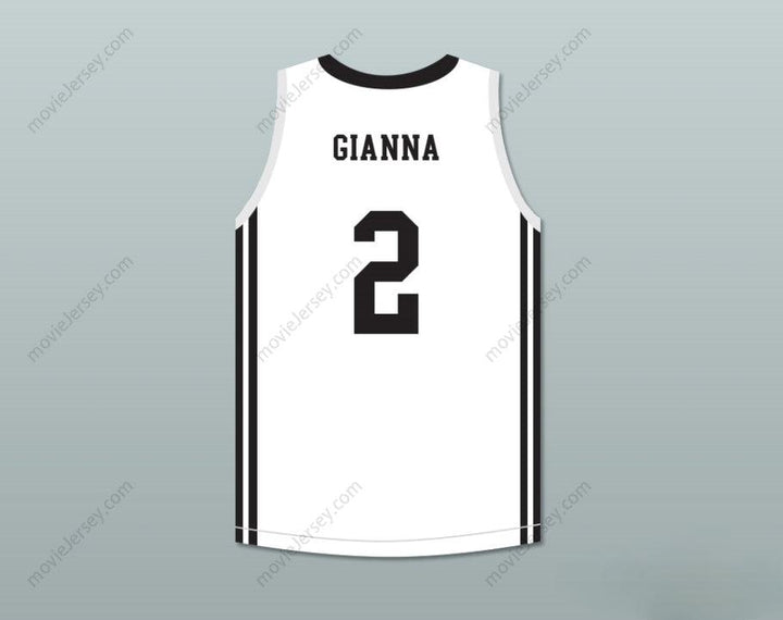CUSTOM ANY Name Number  GIANNA 2 MAMBA BALLERS WHITE BASKETBALL JERSEY VERSION 3 Top Stitched S-6XL