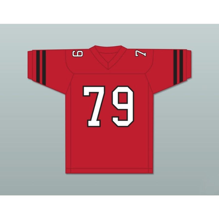 CUSTOM ANY Name Number TOM HODGES BRUNO 79 PARK HIGH SCHOOL PIRATES Football Jersey Top Stitched S-6XL