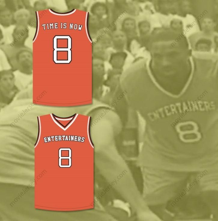 CUSTOM ANY Name Number  BRYANT 8 "TIME IS NOW" RUCKER PARK BASKETBALL JERSEY STITCH SEWN Top Stitched S-6XL