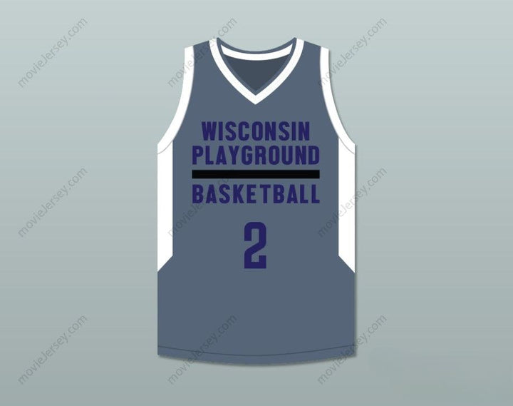 CUSTOM ANY Name Number TYLER HERRO 2  PLAYGROUND BASKETBALL DARK GRAY BASKETBALL JERSEY Top Stitched S-6XL