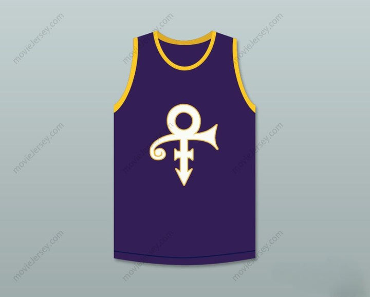 CUSTOM ANY Name Number PRINCE PURPLE BASKETBALL JERSEY Top Stitched S-6XL