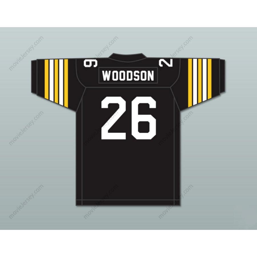 CUSTOM ANY Name Number ROD WOODSON 26 R. NELSON SNIDER HIGH SCHOOL PANTHERS WHITE FOOTBALL JERSEY Top Stitched S-6XL