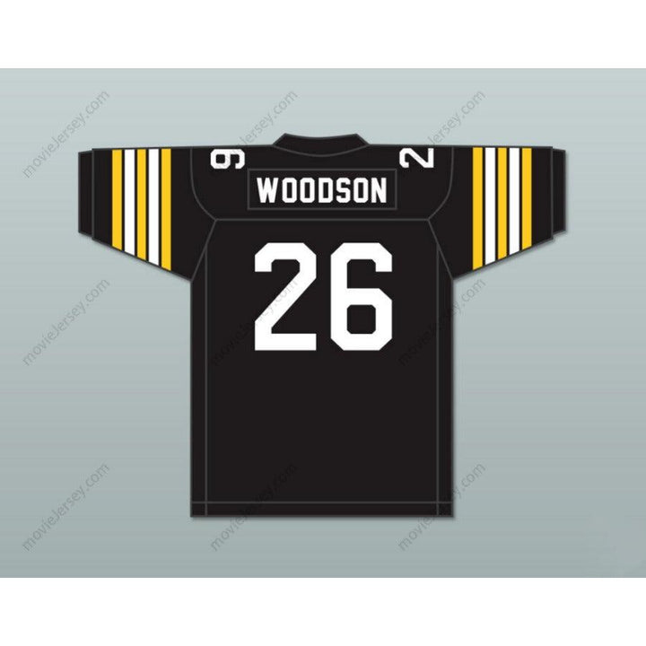CUSTOM ANY Name Number ROD WOODSON 26 R. NELSON SNIDER HIGH SCHOOL PANTHERS WHITE FOOTBALL JERSEY Top Stitched S-6XL