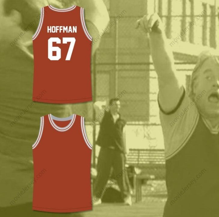 CUSTOM ANY Name Number PHILIP SEYMOUR HOFFMAN SANDY LYLE ALONG CAME POLLY DARK ORANGE BASKETBALL JERSEY Top Stitched S-6XL
