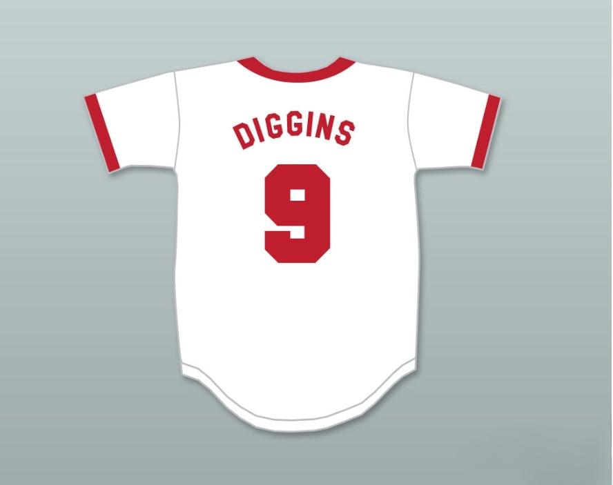 Custom Any Name Number SMASH DIGGINS 9  ISOTOPES BUTTON DOWN BASEBALL JERSEY Top Stitched S-6XL