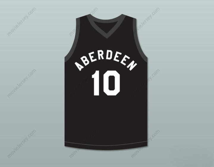 CUSTOM ANY Name Number ALLEN IVERSON 10 ABERDEEN ELEMENTARY SCHOOL BASKETBALL JERSEY Top Stitched S-6XL