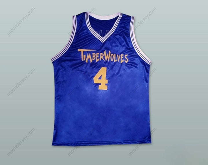 CUSTOM ANY Name Number KEVIN ZEGERS JOSH FRAMM 4  BASKETBALL JERSEY AIR BUD Top Stitched S-6XL