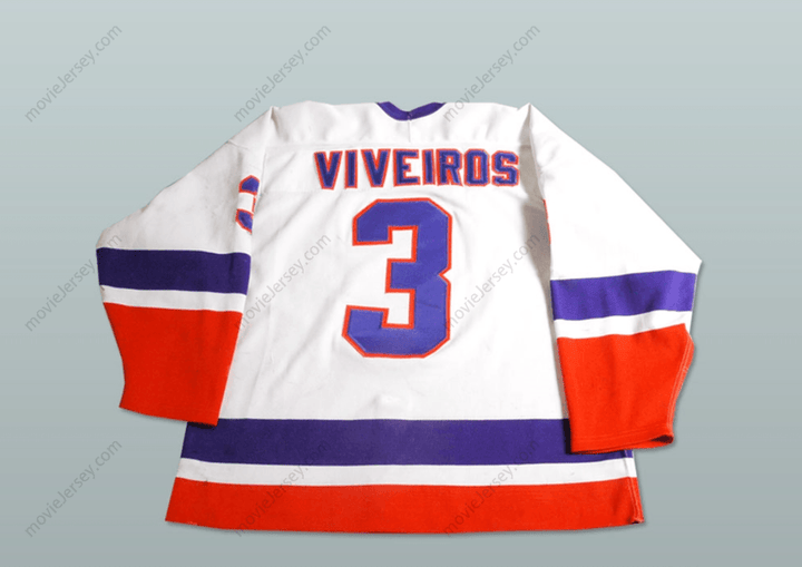 Custom Any Name Number Emanuel Viveiros Springfield Indians AHL Hockey Jersey Top Stitched S-6XL