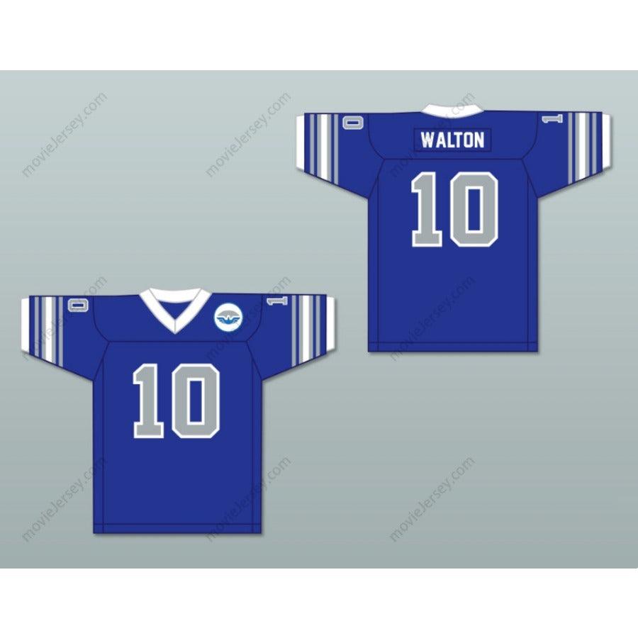 CUSTOM ANY Name Number 1975 WFL JOHNNIE WALTON 10 SAN ANTONIO WINGS ROAD Football Jersey Top Stitched S-6XL