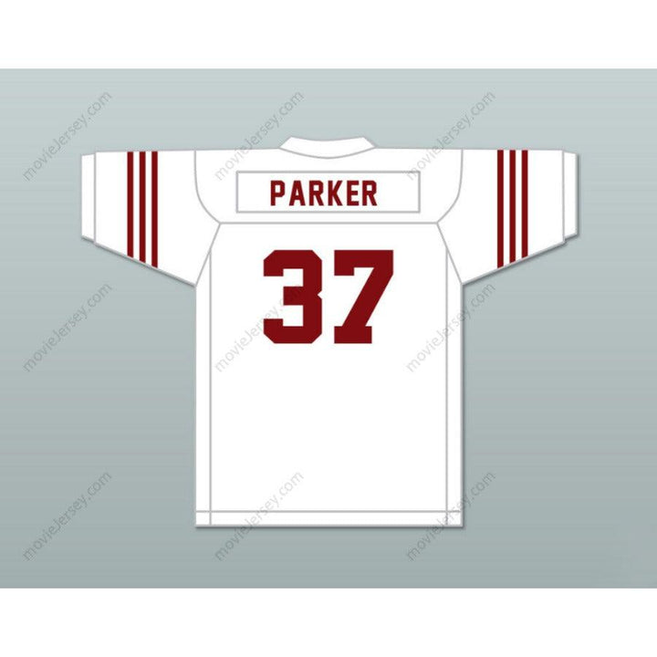CUSTOM ANY Name Number JIM PARKER 37 SCOTT HIGH SCHOOL BULLDOGS MAROON FOOTBALL JERSEY Top Stitched S-6XL