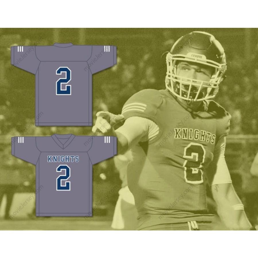 CUSTOM ANY Name Number KYLE PHILIPS 2 SAN MARCOS HIGH SCHOOL KNIGHTS Football Jersey Top Stitched S-6XL