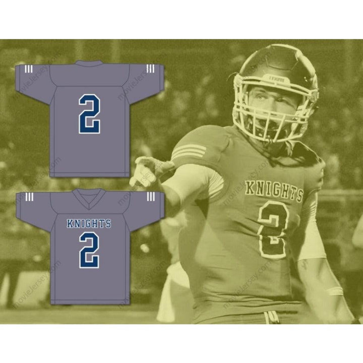 CUSTOM ANY Name Number KYLE PHILIPS 2 SAN MARCOS HIGH SCHOOL KNIGHTS Football Jersey Top Stitched S-6XL