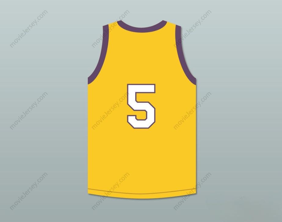 CUSTOM ANY Name Number SAFFRON JOHNSON 5   BASKETBALL JERSEY MADTV SKIT Top Stitched S-6XL