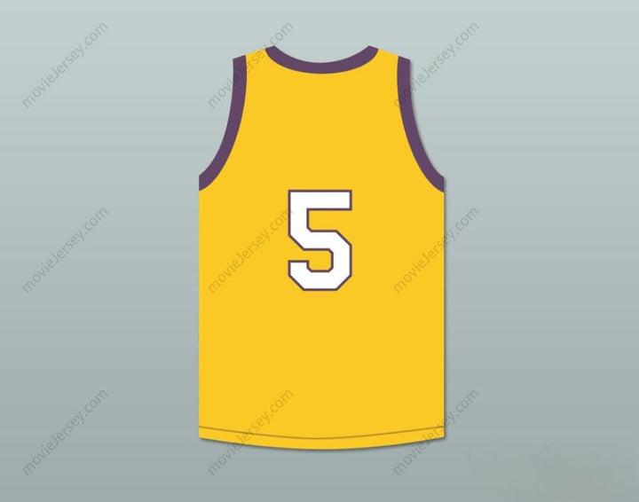 CUSTOM ANY Name Number SAFFRON JOHNSON 5   BASKETBALL JERSEY MADTV SKIT Top Stitched S-6XL