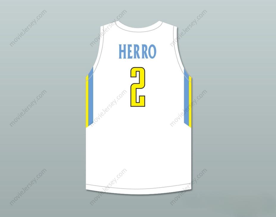 CUSTOM ANY Name Number TYLER HERRO 2 PLAYGROUND ELITE AAU WHITE BASKETBALL JERSEY WITH PATCH Top Stitched S-6XL
