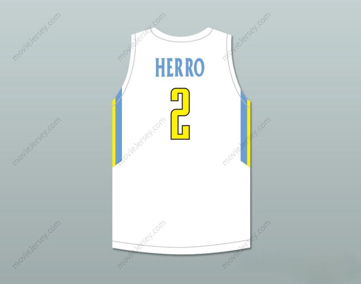 CUSTOM ANY Name Number TYLER HERRO 2 PLAYGROUND ELITE AAU WHITE BASKETBALL JERSEY WITH PATCH Top Stitched S-6XL