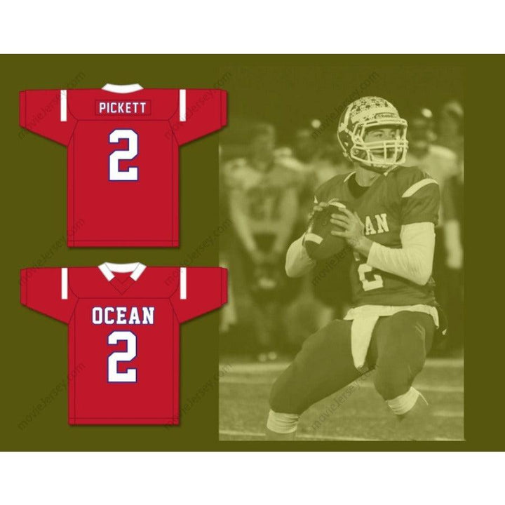 CUSTOM ANY Name Number KENNY PICKETT 2 OCEAN TOWNSHIP HIGH SCHOOL Football Jersey Top Stitched S-6XL