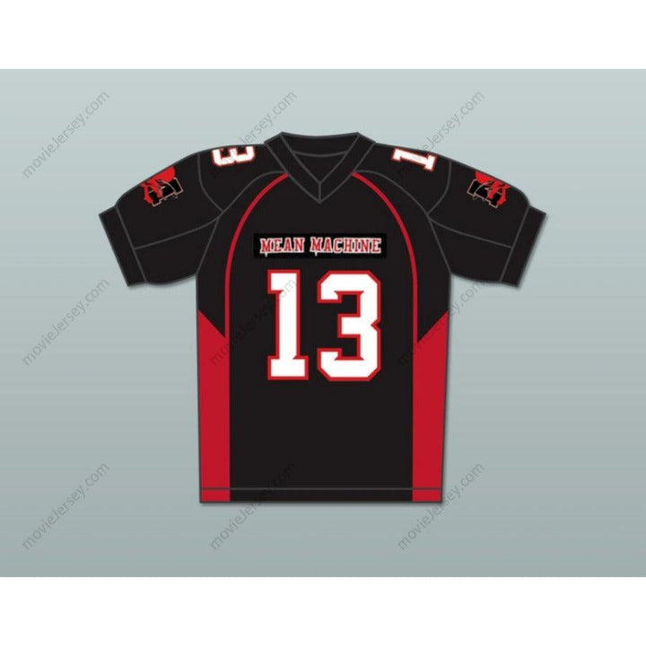 CUSTOM ANY Name Number 13 BERNARDI MEAN MACHINE CONVICTS Football Jersey Top Stitched S-6XL