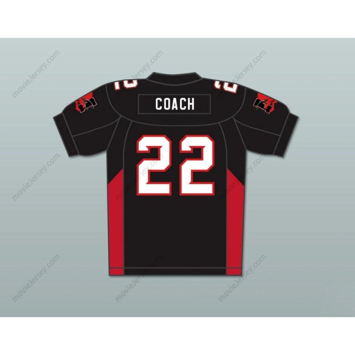 CUSTOM ANY Name Number BURT REYNOLDS 22 COACH NATE SCARBOROUGH MEAN MACHINE CONVICTS Football Jersey Top Stitched S-6XL