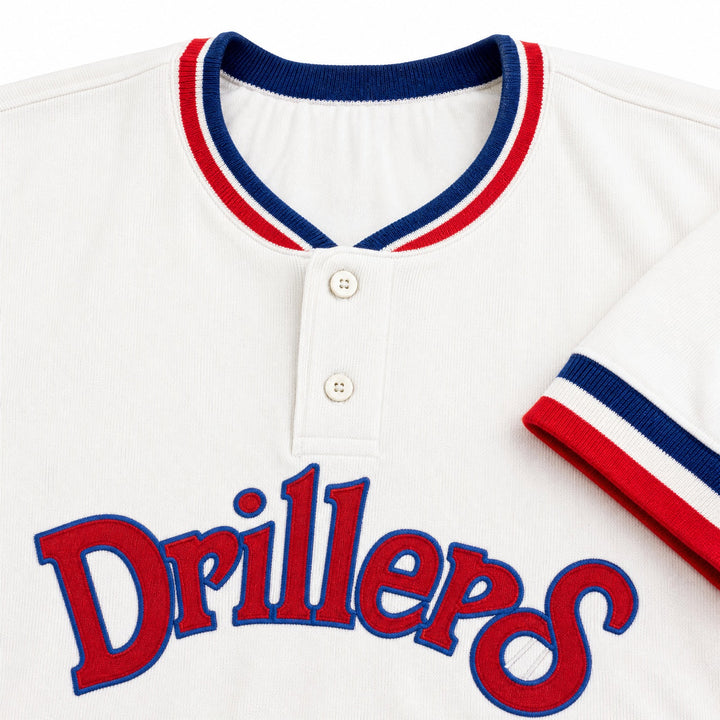 Custom Any Name Number SAMMY SOSA 24 TULSA DRILLERS OLD SCHOOL STYLE JERSEY NEW STITCH SEWN Top Stitched S-6XL
