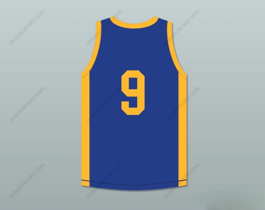 CUSTOM ANY Name Number JIMMY BROOKS 9 DEGRASSI COMMUNITY SCHOOL PANTHERS BASKETBALL JERSEY Top Stitched S-6XL