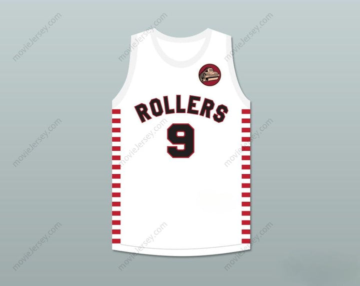 CUSTOM ANY Name Number BOB HUBBARD 9 PROVIDENCE STEAMROLLERS WHITE BASKETBALL JERSEY WITH PATCH 1 Top Stitched S-6XL