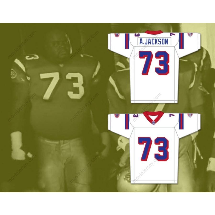 CUSTOM ANY Name Number ANDRE JACKSON 73 WASHINGTON SENTINELS HOME Football Jersey Top Stitched S-6XL