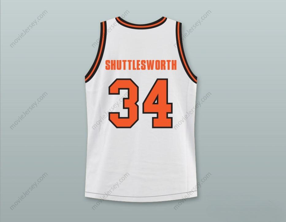 CUSTOM ANY Name Number JESUS SHUTTLESWORTH 34 TECH U HOME BASKETBALL JERSEY HE GOT GAME Top Stitched S-6XL