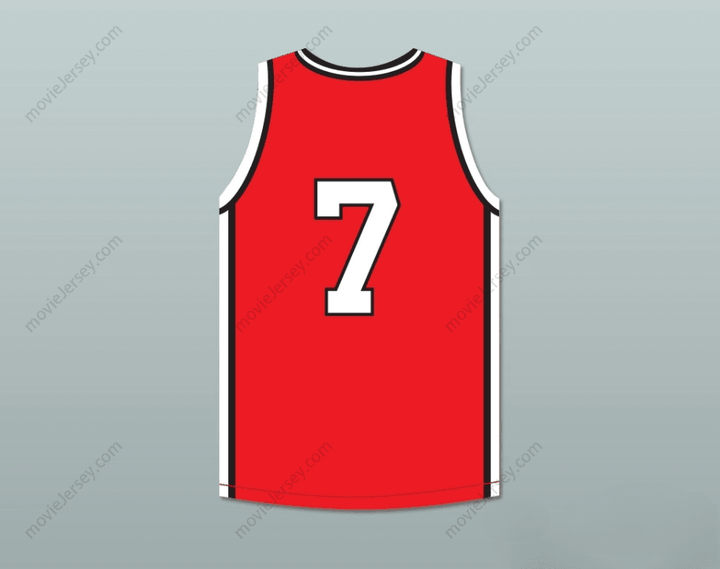 CUSTOM ANY Name Number GROVE STREET FAMILIES 7  RIMMERS RED BASKETBALL JERSEY Top Stitched S-6XL
