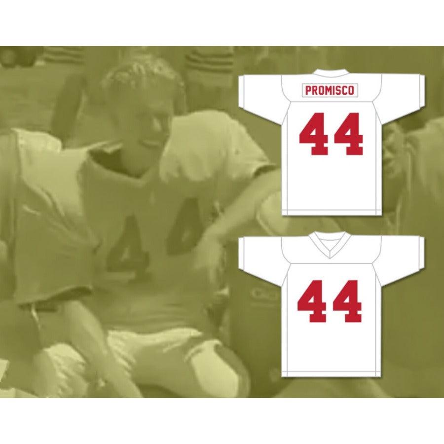 CUSTOM ANY Name Number DAVE PROMISCO 44 MUSTANGS HIGH SCHOOL Football Jersey Top Stitched S-6XL