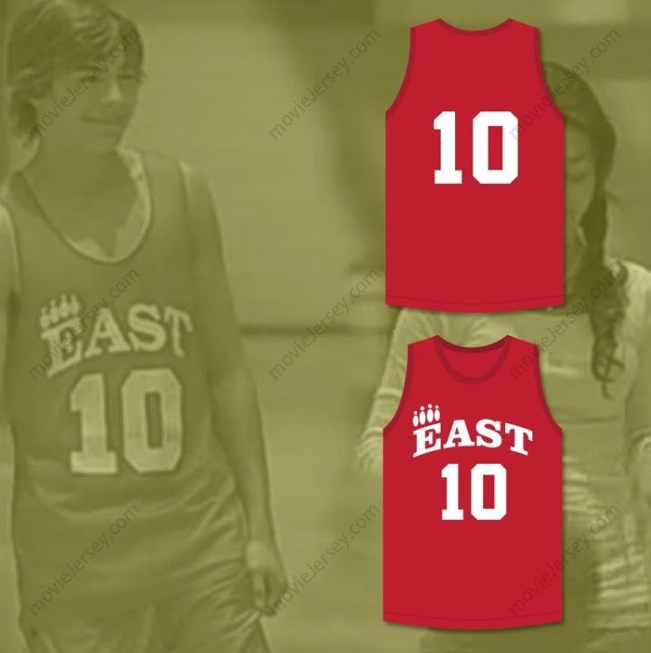 CUSTOM ANY Name Number TROY BOLTON 10 EAST HIGH SCHOOL WILDCATS RED PRACTICE BASKETBALL JERSEY Top Stitched S-6XL