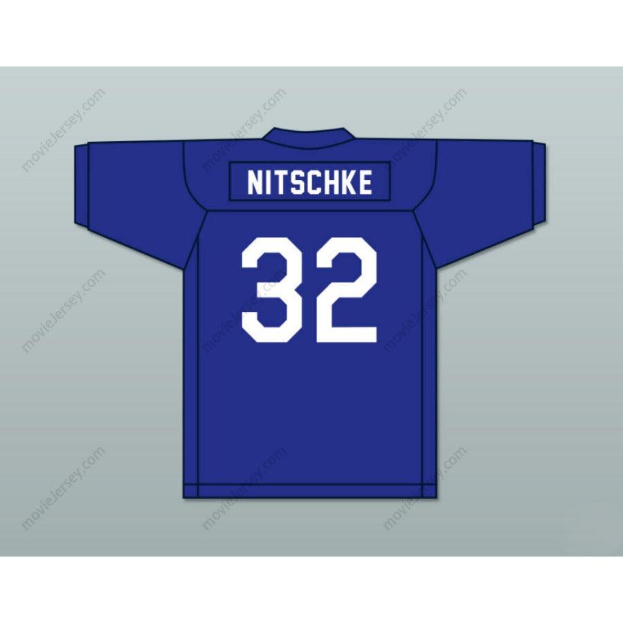 CUSTOM ANY Name Number RAY NITSCHKE 32 PROVISO EAST HIGH SCHOOL PIRATES ROYAL Football Jersey Top Stitched S-6XL