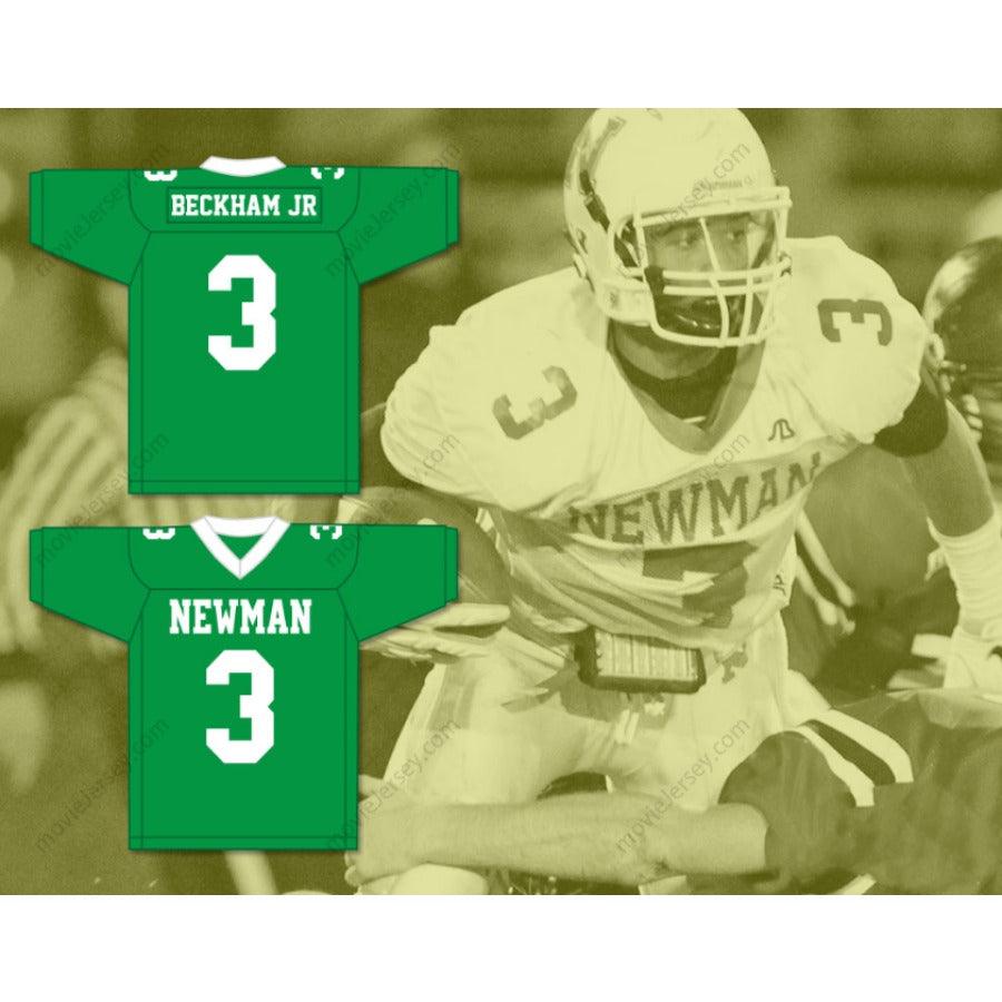 CUSTOM ANY Name ODELL BECKHAM JR. 3 ISIDORE NEWMAN HIGH SCHOOL FOOTBALL JERSEY Top Stitched S-6XL