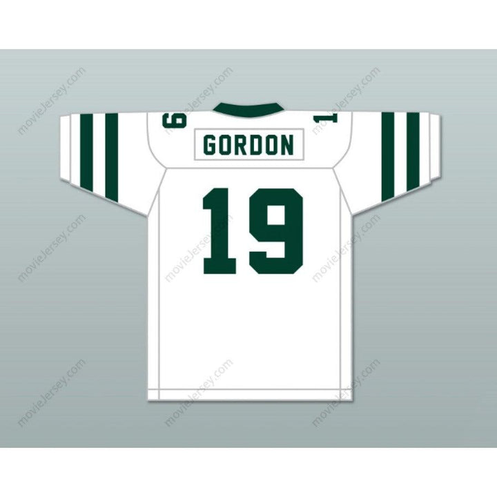 CUSTOM ANY Name Number FLASH GORDON 19 PRO CAREER WHITE Football Jersey Top Stitched S-6XL