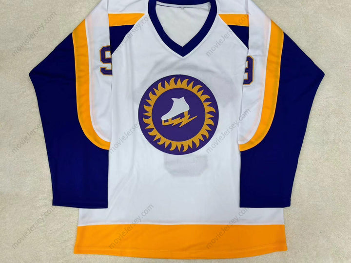 Custom Any Name Number WHA 1973-74 NEW YORK GOLDEN BLADES NORM FERGUSON 9 HOME HOCKEY JERSEY Stitched Top Stitched S-6XL